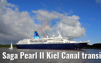 Saga Pearl II Kiel Canal transit 06.08.2017