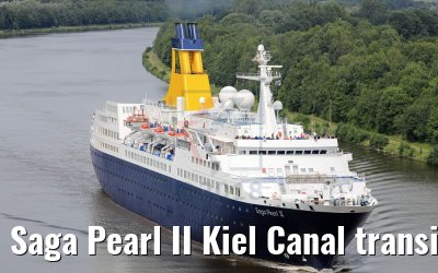 Saga Pearl II Kiel Canal transit 17.06.2018