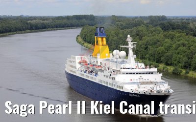 Saga Pearl II Kiel Canal transit 17.06.2018