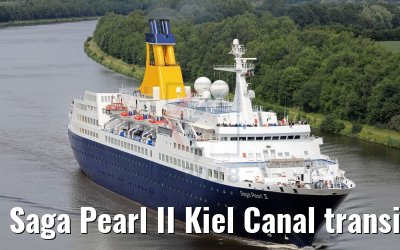 Saga Pearl II Kiel Canal transit 17.06.2018