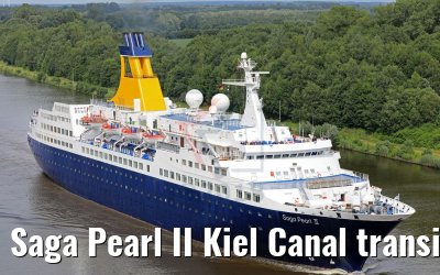 Saga Pearl II Kiel Canal transit 17.06.2018