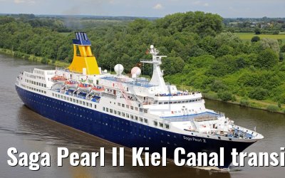 Saga Pearl II Kiel Canal transit 17.06.2018
