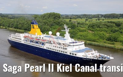 Saga Pearl II Kiel Canal transit 17.06.2018