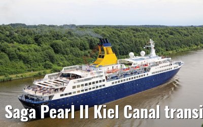 Saga Pearl II Kiel Canal transit 17.06.2018