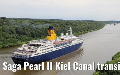 Saga Pearl II Kiel Canal transit 17.06.2018