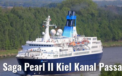 Saga Pearl II Kiel Kanal Passage 18.05.2017