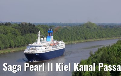 Saga Pearl II Kiel Kanal Passage 18.05.2017