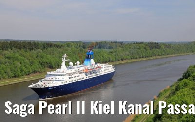 Saga Pearl II Kiel Kanal Passage 18.05.2017