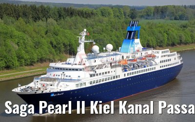 Saga Pearl II Kiel Kanal Passage 18.05.2017