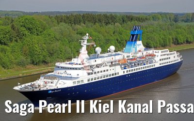 Saga Pearl II Kiel Kanal Passage 18.05.2017