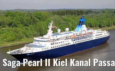 Saga Pearl II Kiel Kanal Passage 18.05.2017