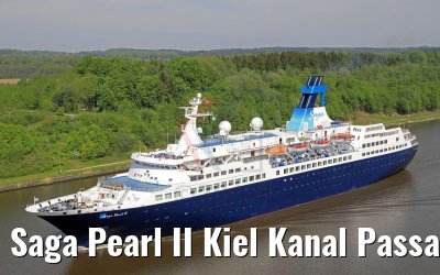 Saga Pearl II Kiel Kanal Passage 18.05.2017