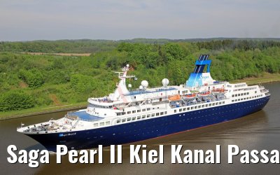 Saga Pearl II Kiel Kanal Passage 18.05.2017