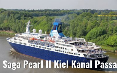 Saga Pearl II Kiel Kanal Passage 18.05.2017