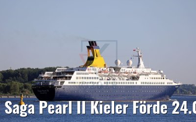 Saga Pearl II Kieler Förde 24.05.2018
