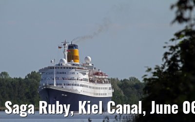 Saga Ruby, Kiel Canal, June 06, 2013