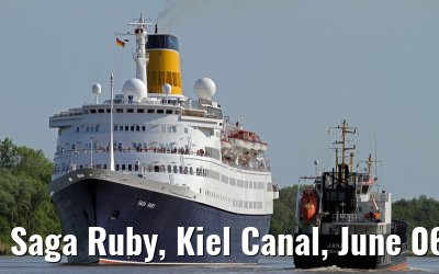 Saga Ruby, Kiel Canal, June 06, 2013