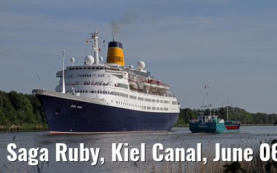 Saga Ruby, Kiel Canal, June 06, 2013