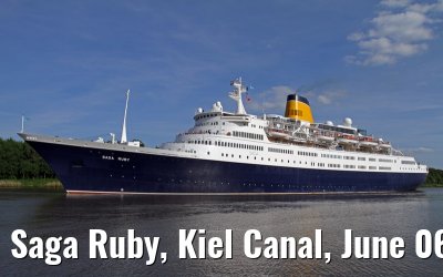 Saga Ruby, Kiel Canal, June 06, 2013