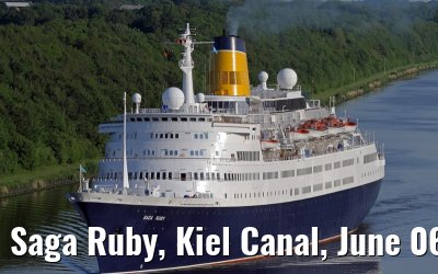 Saga Ruby, Kiel Canal, June 06, 2013