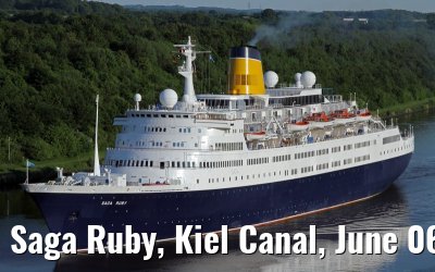 Saga Ruby, Kiel Canal, June 06, 2013