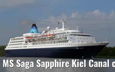 MS Saga Sapphire Kiel Canal crossing, 08. May 2015