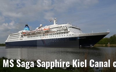 MS Saga Sapphire Kiel Canal crossing, 08. May 2015