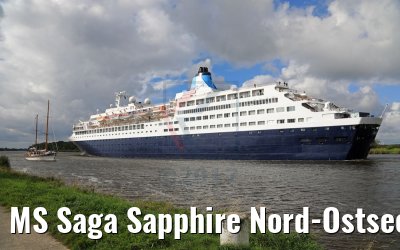 MS Saga Sapphire Nord-Ostsee-Kanal 12.09.2017