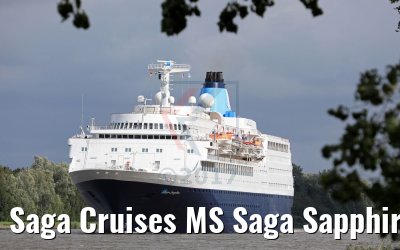 Saga Cruises MS Saga Sapphire 12.09.2017 NOK transit