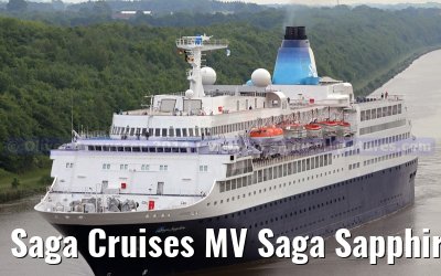 Saga Cruises MV Saga Sapphire NOK 20. May 2014.