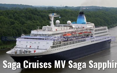 Saga Cruises MV Saga Sapphire NOK 20. May 2014.