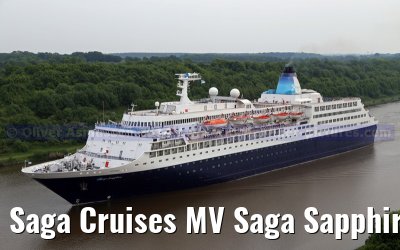Saga Cruises MV Saga Sapphire NOK 20. May 2014.
