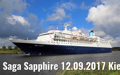 Saga Sapphire 12.09.2017 Kiel Canal
