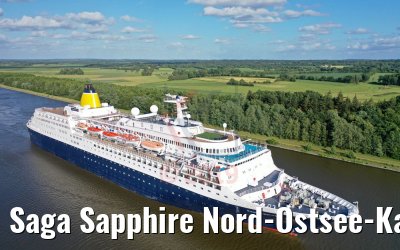 Saga Sapphire Nord-Ostsee-Kanal 02.07.2019