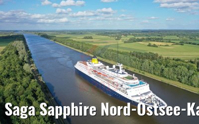 Saga Sapphire Nord-Ostsee-Kanal 02.07.2019