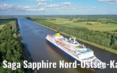 Saga Sapphire Nord-Ostsee-Kanal 02.07.2019