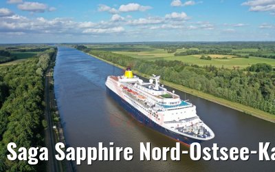 Saga Sapphire Nord-Ostsee-Kanal 02.07.2019