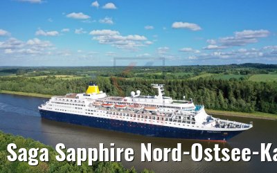 Saga Sapphire Nord-Ostsee-Kanal 02.07.2019