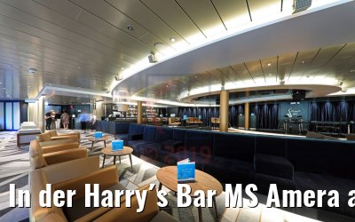 In der Harry´s Bar MS Amera abends