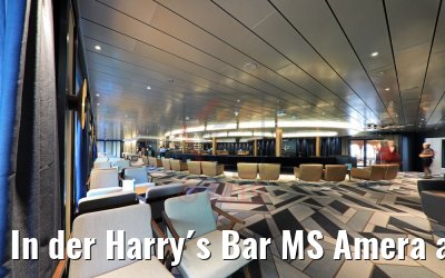 In der Harry´s Bar MS Amera abends