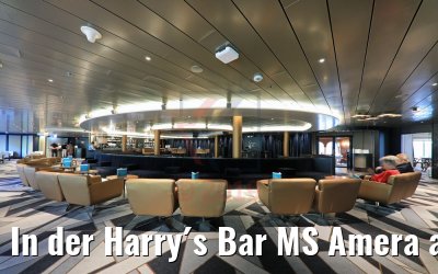 In der Harry´s Bar MS Amera abends