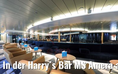In der Harry´s Bar MS Amera abends