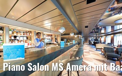 Piano Salon MS Amera mit Baarkeeper