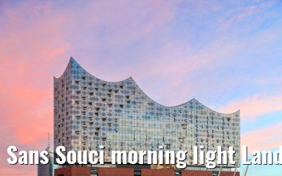 Sans Souci morning light Landungsbrücken Hamburg