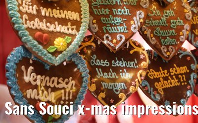Sans Souci x-mas impressions