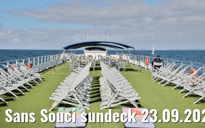 Sans Souci sundeck 23.09.2026