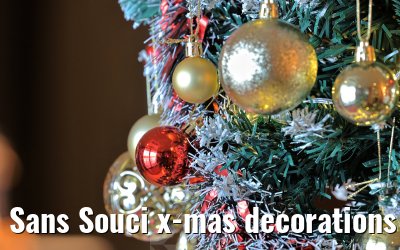 Sans Souci x-mas decorations Foyer