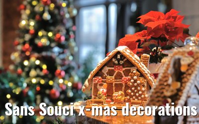 Sans Souci x-mas decorations Foyer