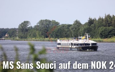 MS Sans Souci auf dem NOK 24.06.2019