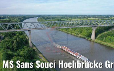 MS Sans Souci Hochbrücke Grünental NOK 24.06.2019
